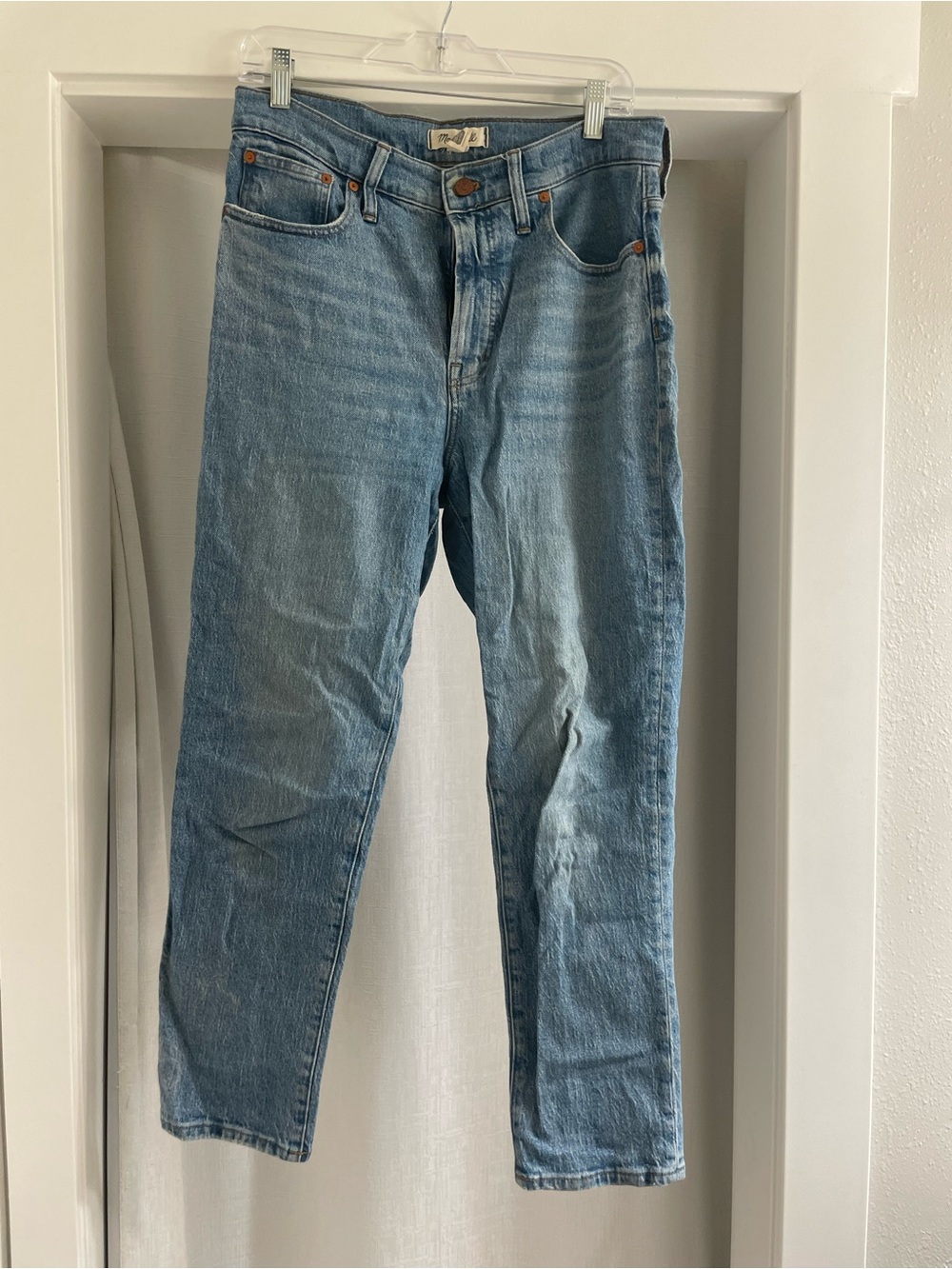 Madewell perfect vintage straight jeans